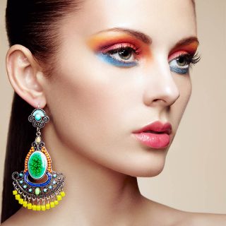 Colorful earings