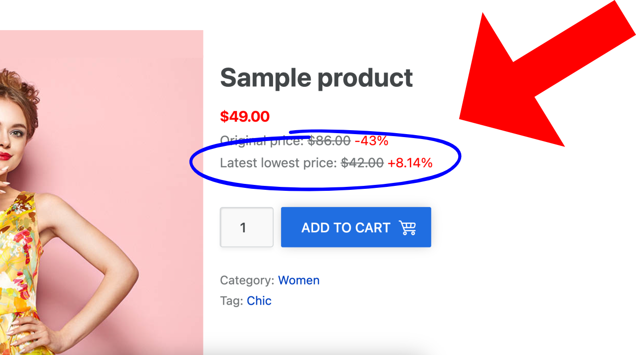 Latest Lowest Price plugin for Woo ecommerce